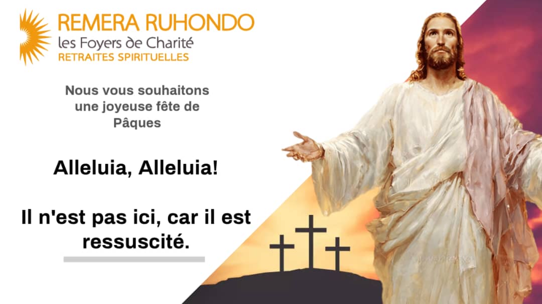 Alléluia ! Le Christ est ressuscité !